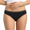 DIM Culotte menstruelle Femme Coton PROTECT Flux abondant Noir