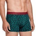 IMPETUS Boxer Homme Coton BURNET Imprimé Floral Vert Bordeaux