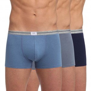 LOT DE 3 Boxer Sous-vêtements Homme UULTRA RESIST Bleu et Gris