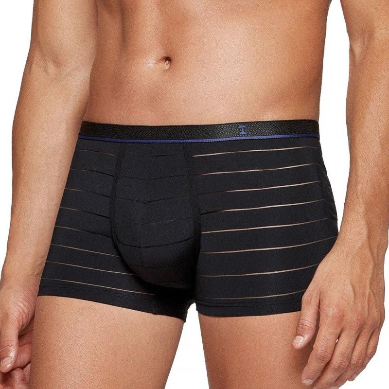 IAMWHATIWEAR Boxer Homme Microfibre PRIME Noir