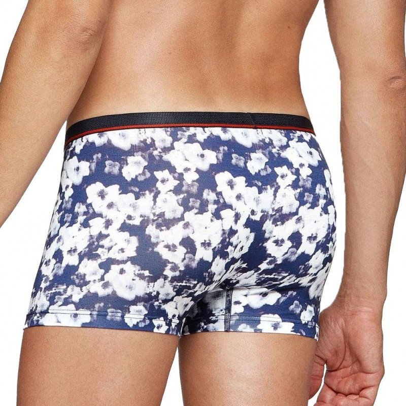 Boxer Homme BRIGHT Bleu et Blanc