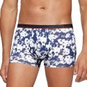 IAMWHATIWEAR Boxer Homme Lyocell BRIGHT Bleu Blanc