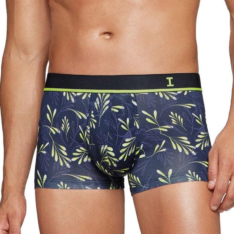 Boxer Homme AMUSING Vert et Marine