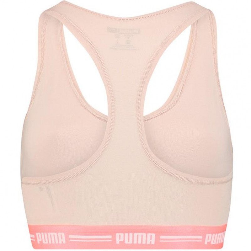 PUMA Brassière Femme Coton ICONICN Light pink