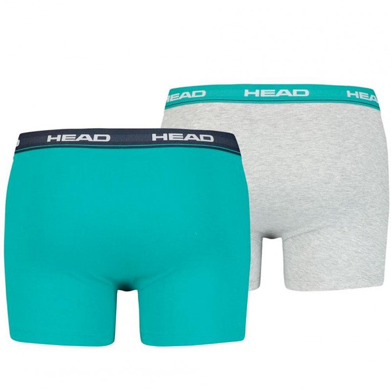 LOT DE 2 Boxer Sous-vêtements Homme BASICN Bleu et Souris