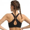 DIM Brassière coquée Femme Micro AMPLIFORME Impact modéré Noir