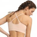 DIM Brassière Femme SANSCOUTURE Impact léger Rose amande