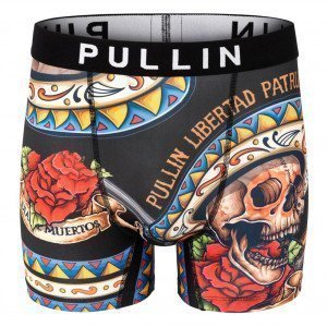 PULL IN Boxer Long Homme Microfibre PATRULLA Noir