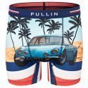 Boxer long Homme PULLINE Multicolore et Bleu