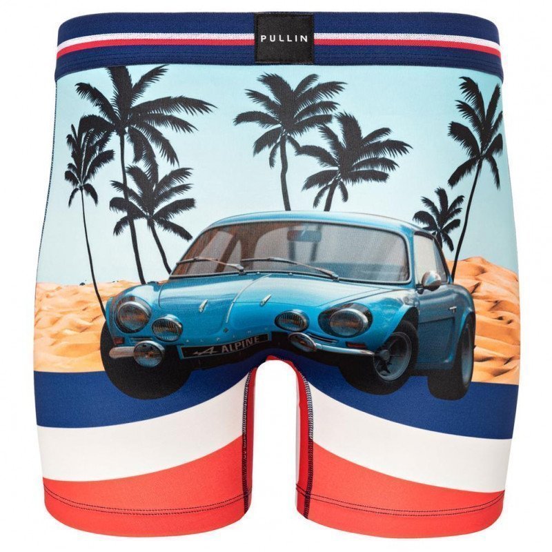 Boxer long Homme PULLINE Multicolore et Bleu
