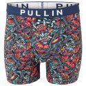 PULL IN Boxer Long Homme Coton Bio FADAGGERDEVIL Bleu