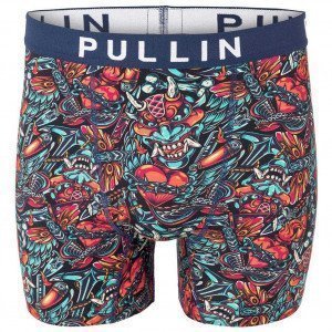 PULL IN Boxer Long Homme Coton Bio FADAGGERDEVIL Bleu