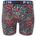 PULL IN Boxer Long Homme Coton Bio FADAGGERDEVIL Bleu