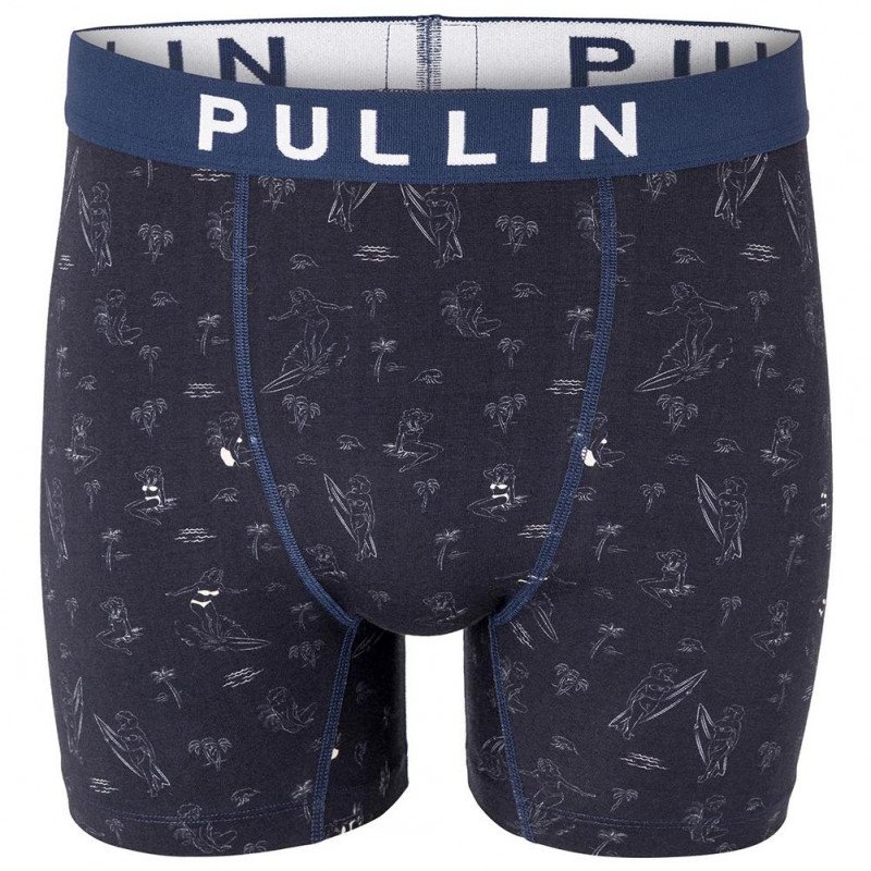 Boxer long Homme WAVEBABE Bleu et Marine