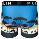 PULL IN Boxer Homme Microfibre COLORSET Bleu