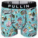 PULL IN Boxer Homme Coton Bio MASCOLLEGE Cyan