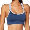 DIM Brassière coquée Femme Microfibre AMPLIFORME Impact modéré Bleu lune