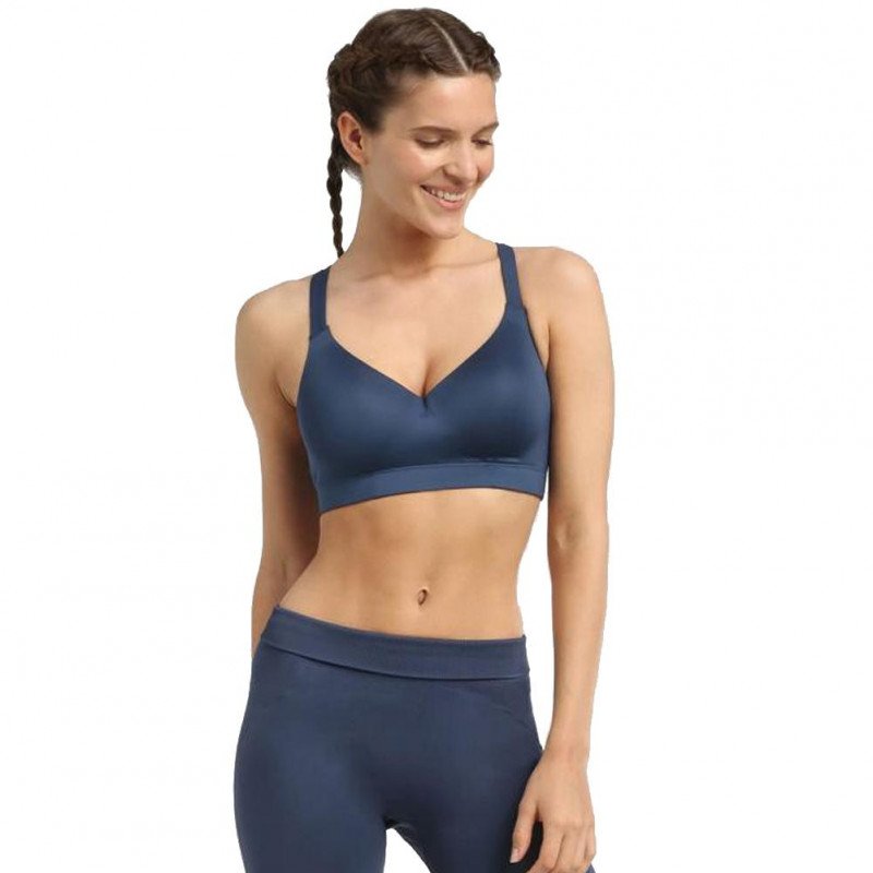 DIM Brassière coquée Femme PADDEE Impact modéré Bleu lune