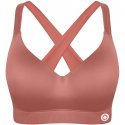 DIM Brassière coquée Femme Microfibre PADDEE Impact modéré Rose cèdre