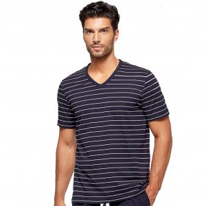 IMPETUS T-shirt Col V Homme...