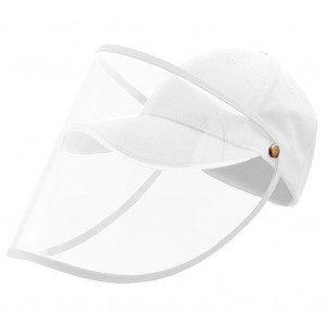 Casquette Protection avec visière Adulte Coton PROTECT Blanc