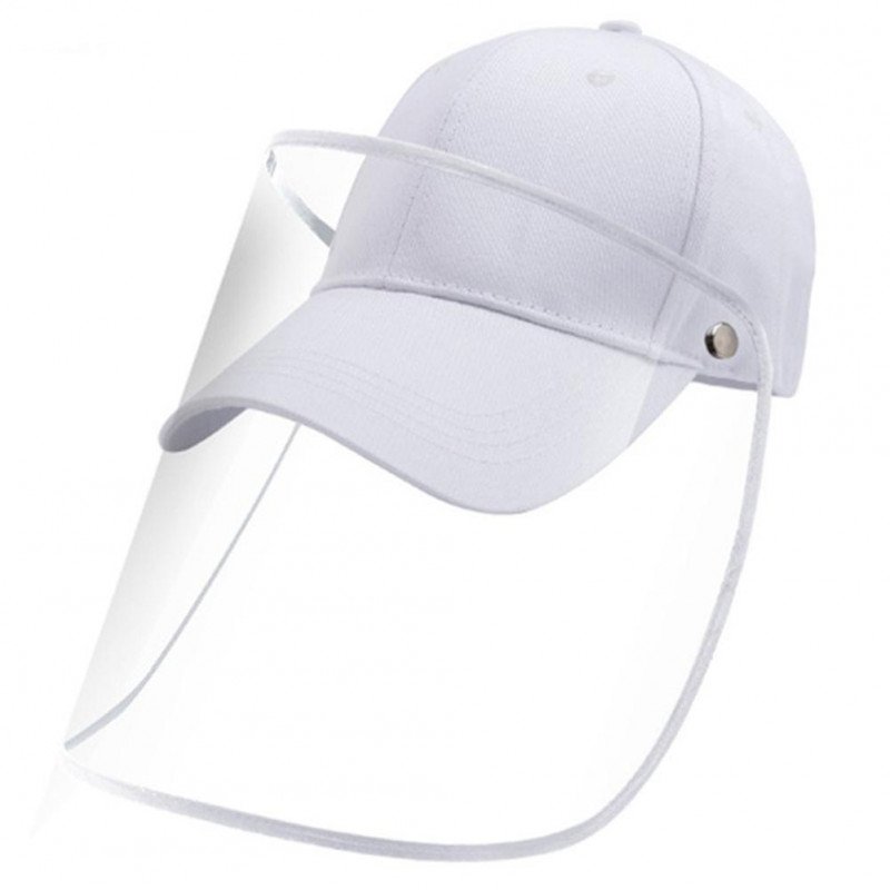 Casquette Protection avec visière Adulte Coton PROTECT Blanc