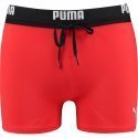 PUMA Boxer Bain Moulant Homme LOGO Rouge