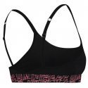 Brassière Femme PRINTED Noir et Rose