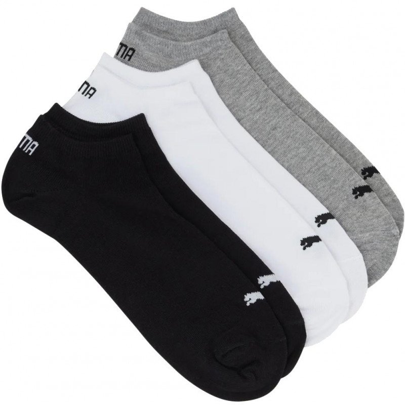 LOT DE 6 Socquettes Chaussettes Mixte TRIX6 Blanc et Noir