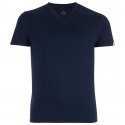 EMINENCE T-shirt Col V Homme Coton FAIT EN FRANCE Marine