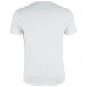 T-shirt manches courtes col en V Homme FAIT EN FRANCE Blanc et Uni