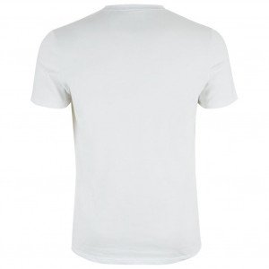 EMINENCE T-shirt Col V Homme Coton FAIT EN FRANCE Blanc