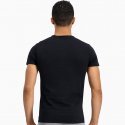 PUMA lot de 2 T-shirts Col rond Homme Coton BASICR Noir