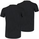 PUMA lot de 2 T-shirts Col rond Homme Coton BASICR Noir