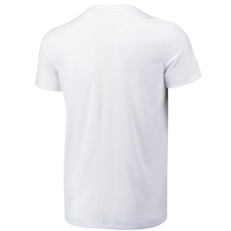 T-shirt manches courtes col rond Homme ACTIVE CREWTEE Blanc et Uni