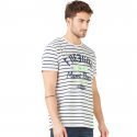 T-shirt manches courtes col rond Homme TSCRAY Gris et Chiné
