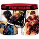 Boxer Homme SUP Noir et Multicolore