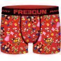 FREEGUN Boxer Homme Microfibre PLA Rouge MARIO KART