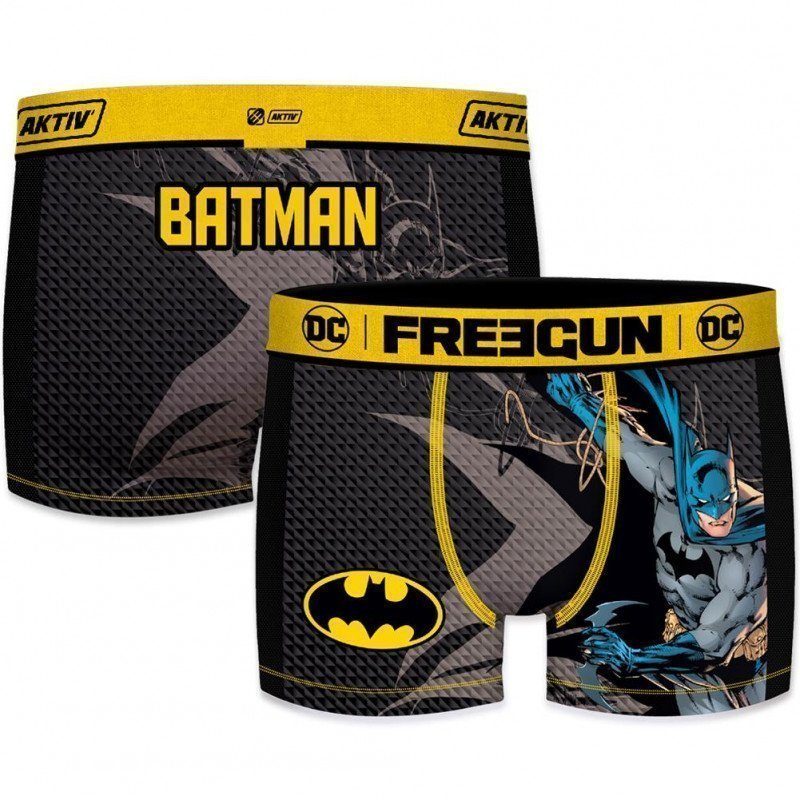 Boxer Homme BATAKT Noir et Jaune