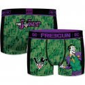 FREEGUN Boxer Homme Microfibre JOKAKT Vert Violet DC COMICS