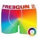FREEGUN Boxer Homme Coton KOLORMIX Multicolore