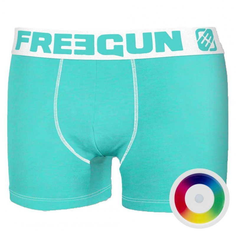 FREEGUN Boxer Homme Coton KOLORMIX Multicolore