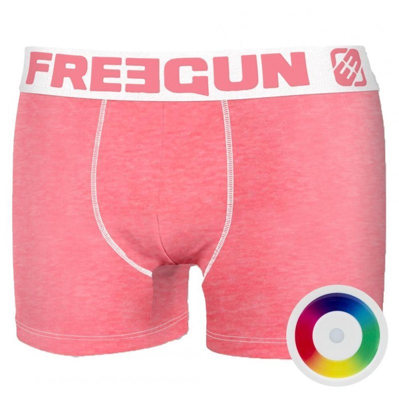 FREEGUN Boxer Homme Coton KOLORMIX Multicolore
