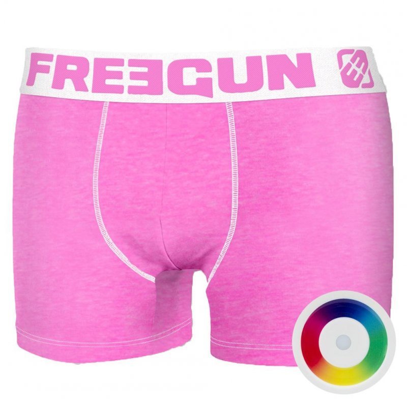 FREEGUN Boxer Homme Coton KOLORMIX Multicolore