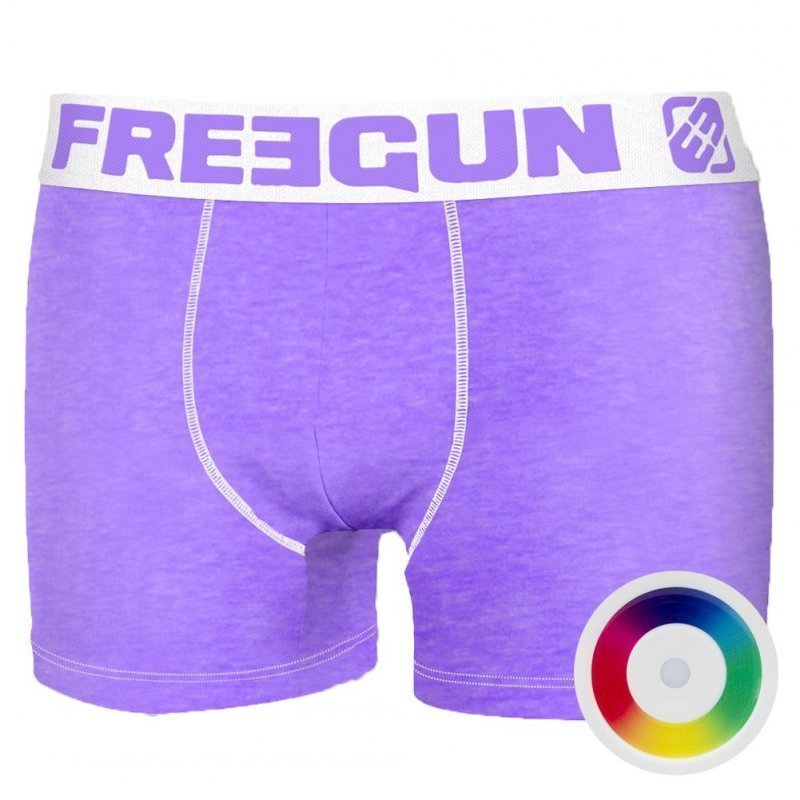 FREEGUN Boxer Homme Coton KOLORMIX Multicolore