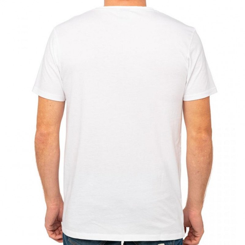 PULL IN T-shirt Col rond Homme Coton LINESURF Blanc