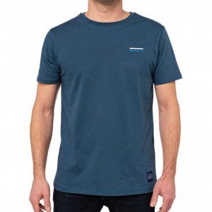PULL IN T-shirt Col rond Homme Coton PULLINATTACK Bleu