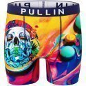 PULL IN Boxer Long Homme Microfibre COLORSKULL Multicolore