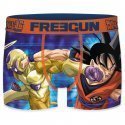 FREEGUN Boxer Garçon Microfibre SUR Bleu Orange DRAGON BALL Z