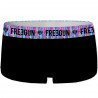 Boxer Femme PLUME Noir et Violet